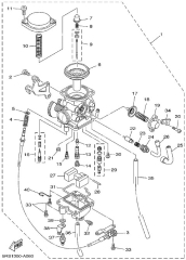 Vergaserreparatursatz (MV28) Kurzsatz