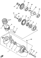 Connecting Rod Kit 225/230/250