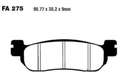 Bremsbelag FA275 Blackstuff